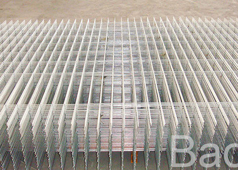 建物の正方形の金網のパネルは/鉄ワイヤー溶接網パネルに電流を通しました