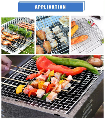 メッシュ 重量鋼 BBQ グリル 交換グリル 他のアクセサリーでグリルを活性化します