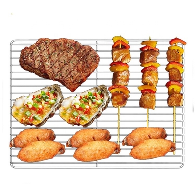 メッシュ 究極の調理体験 耐久性のあるステンレス鋼 BBQグリル トレイ 屋外冒険