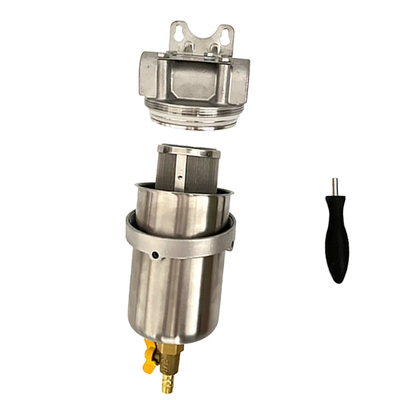 非電気ステンレス鋼フィルター ユニバーサル水フィルター NPT/BSPT/BSPスレッド 標準水予濾