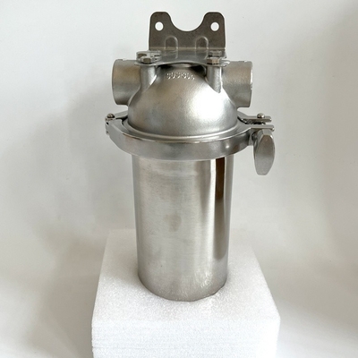 スレッド標準 NPT/BSPT/BSP 40 マイクロン スピンダウン 清潔な家庭用水道水のためのステンレス鋼堆積物フィルター