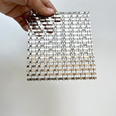 建築用金属網 青銅色 飾り付け用ワイヤ網 家具挿入 曲線ピッチ 16mm