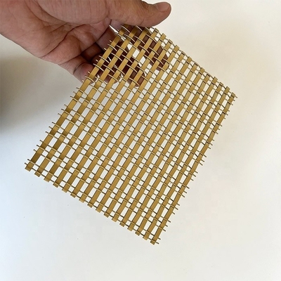 建築用金属網 青銅色 飾り付け用ワイヤ網 家具挿入 曲線ピッチ 16mm