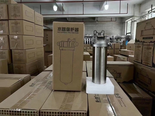 商用級パイプラインフィルター 8T/H 大流量 手動SS フィルターハウジング 手動電源