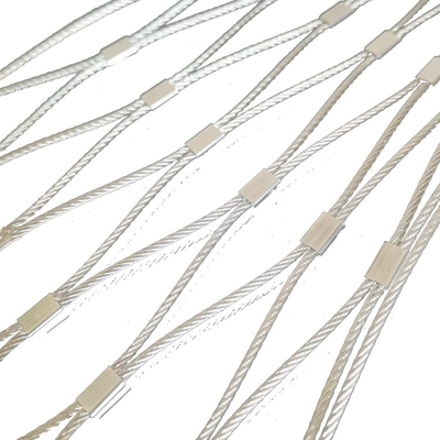 ワイヤー直径 1.2mm から 4mm 商用安全 304 ステンレス鋼網網 保護