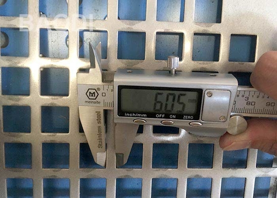 角目は装飾的なスクリーンODMに打ち抜いた網1m x 2mを電流を通した