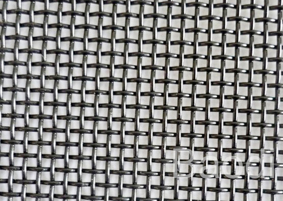 Stainlesssの反錆の鋼鉄は金網の電流を通された編まれた正方形の格子にひだを付けた